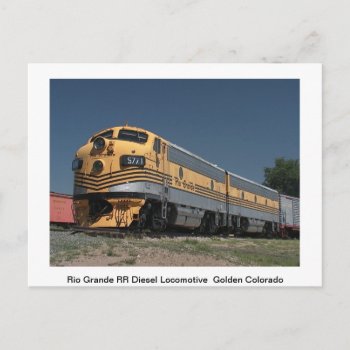Trains Post Card by approachlights at Zazzle