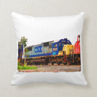 Trains Throw Pillow