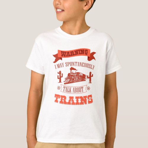 Trainspotting Gift Train Lover And Railroads fans T_Shirt