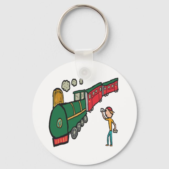 Trainspotting Keychain (Front)