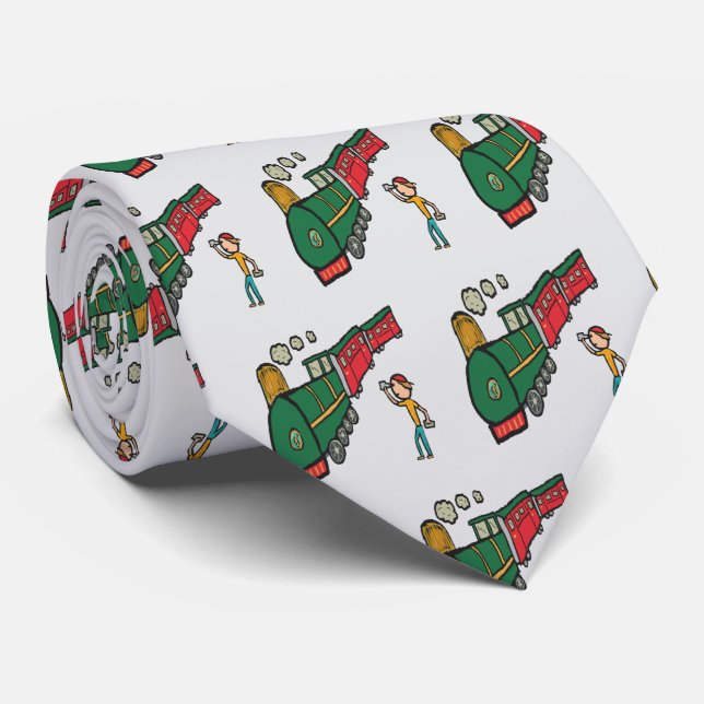 Trainspotting Neck Tie (Rolled)