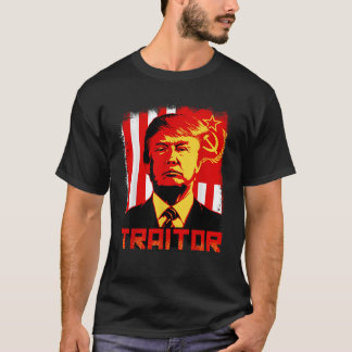 Traitor in Chief President Trump Protest Clothing T-Shirt