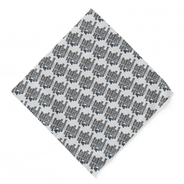 Traits of a Cult Leader Bandana (Front)
