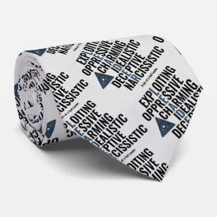 Traits of a Cult Leader Neck Tie