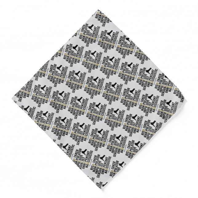 Traits of a Serial Killer Bandana (Front)