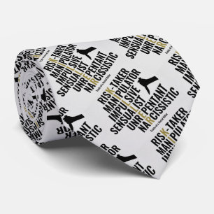 Traits of a Serial Killer Neck Tie