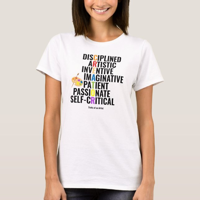 Traits of an Artist T-Shirt (Front)