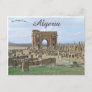 Trajan's Arch Within the Ruins of Timgad Algeria Postcard