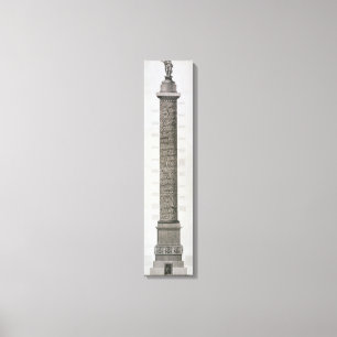 Trajan's Column (engraving) Canvas Print