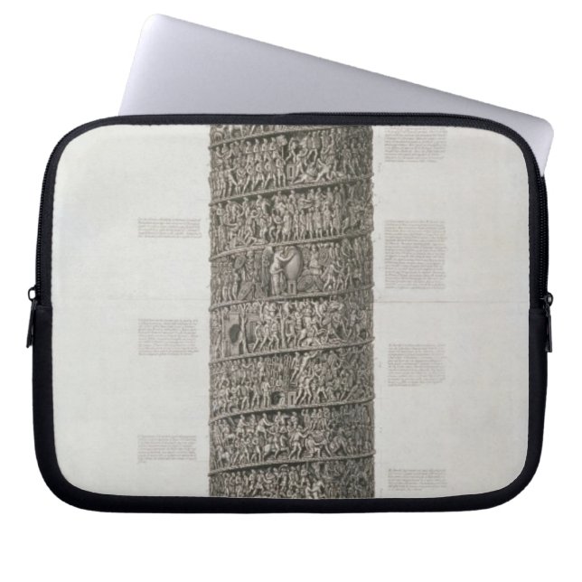 Trajan's Column (engraving) Laptop Sleeve (Front)