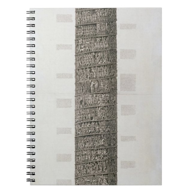 Trajan's Column (engraving) Notebook (Front)