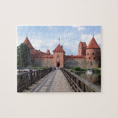 Trakai Island Castle _ Lithuania ___ Jigsaw Puzzle