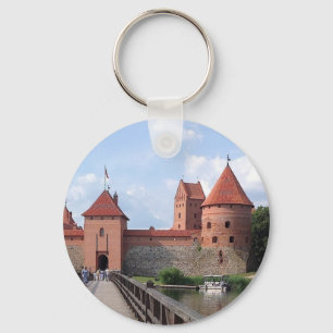 Trakai Island Castle - LITHUANIA --- Keychain