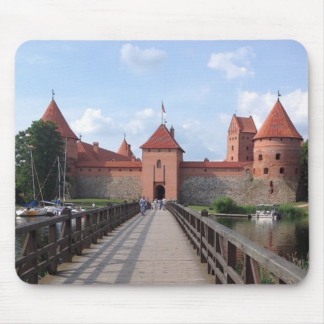 Trakai Island Castle - Lithuania --- Mouse Pad (Front)