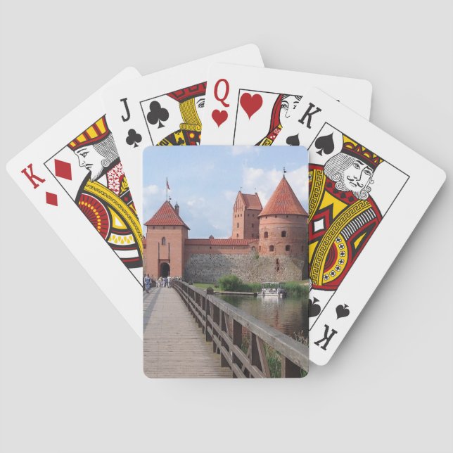 Trakai Island Castle - LITHUANIA --- Poker Cards (Back)