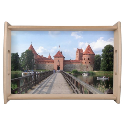 Trakai Island Castle _ LITHUANIA ___ Serving Tray