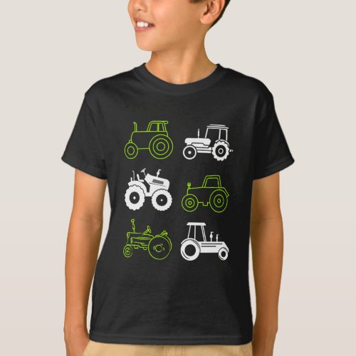 Traktor Trekker farmer Bauer Acker farmer Gesc T_Shirt