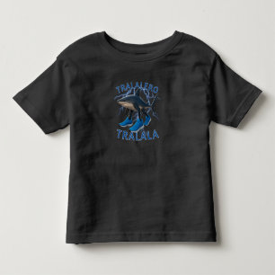 Tralalero Tralala Bootleg Brainrot Italian Meme Toddler T-shirt