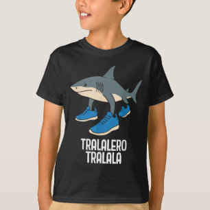 Tralalero Tralala Italian Brainrot Funny Meme T-Shirt