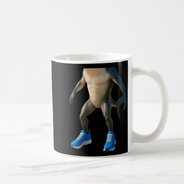 Tralalero Tralala Italian Brainrot Halloween Costu Coffee Mug (Right)