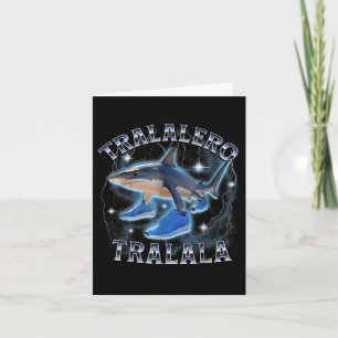 Tralalero Tralala Shark Brainrot Italian Brainrot  Card