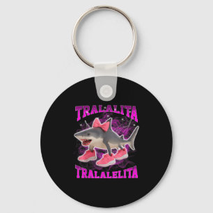 Tralalita Tralalelita Funny Italian Brainrot Hallo Keychain