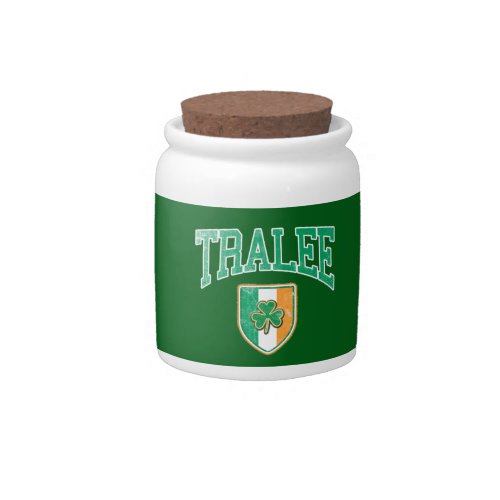 TRALEE Ireland Candy Jar