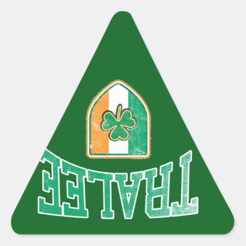 TRALEE Ireland Triangle Sticker