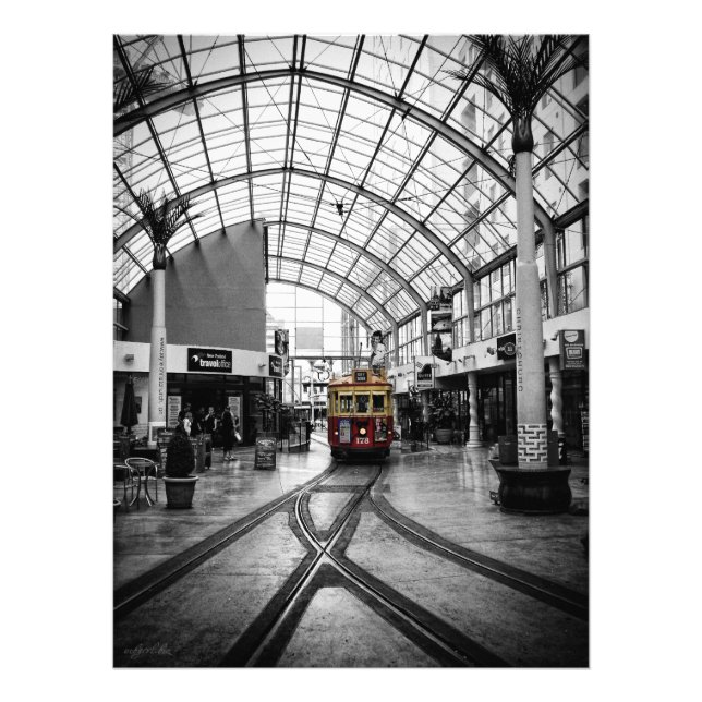 Tram in Christchurch NZ Photo (Front)