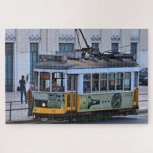 Tram Lisbon Portugal Jigsaw Puzzle