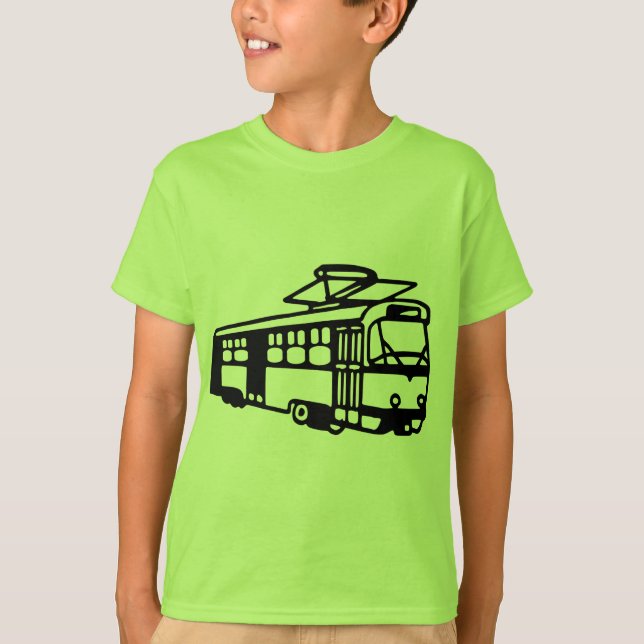 Tram - Subway T-Shirt (Front)