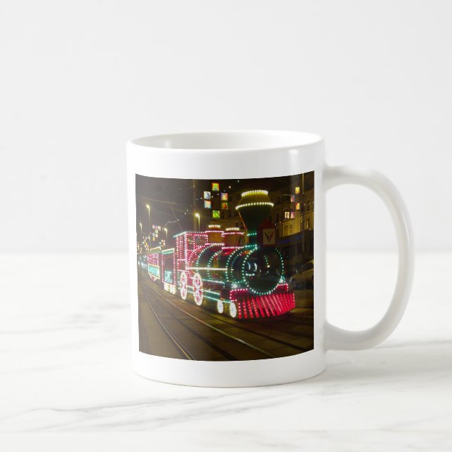 Tram Train - Blackpool Illuminations Mug (Right)