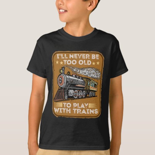 Tram Train Driver Tram Tram Tram Railway Tram Rail T_Shirt