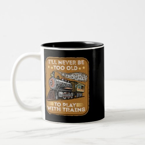 Tram Train Driver Tram Tram Tram Railway Tram Rail Two_Tone Coffee Mug