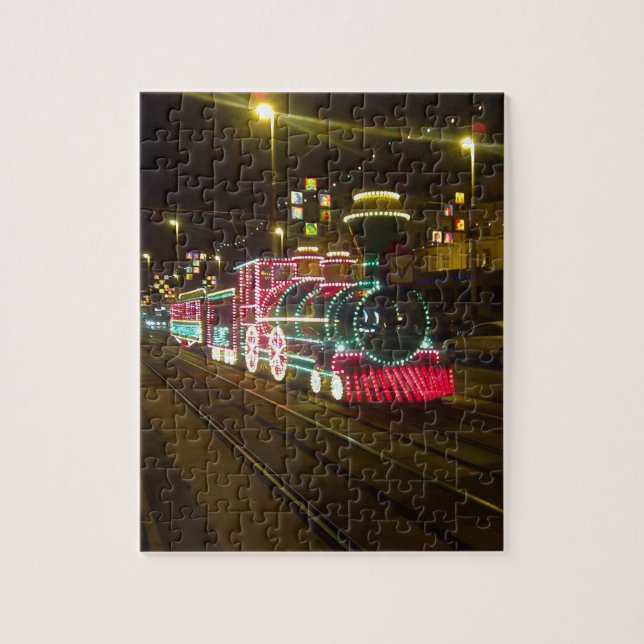 Tram Train Puzzle (Vertical)