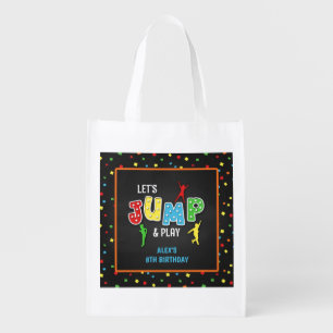 Trampoline Birthday Party (Boy) Reusable Bag