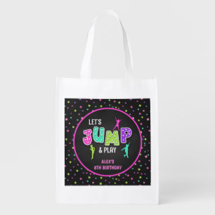 Trampoline Birthday Party (Girl) Reusable Bag