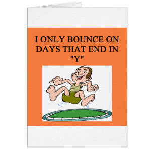 trampoline bounce cards