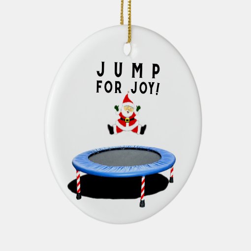 Trampoline Christmas Ornament 