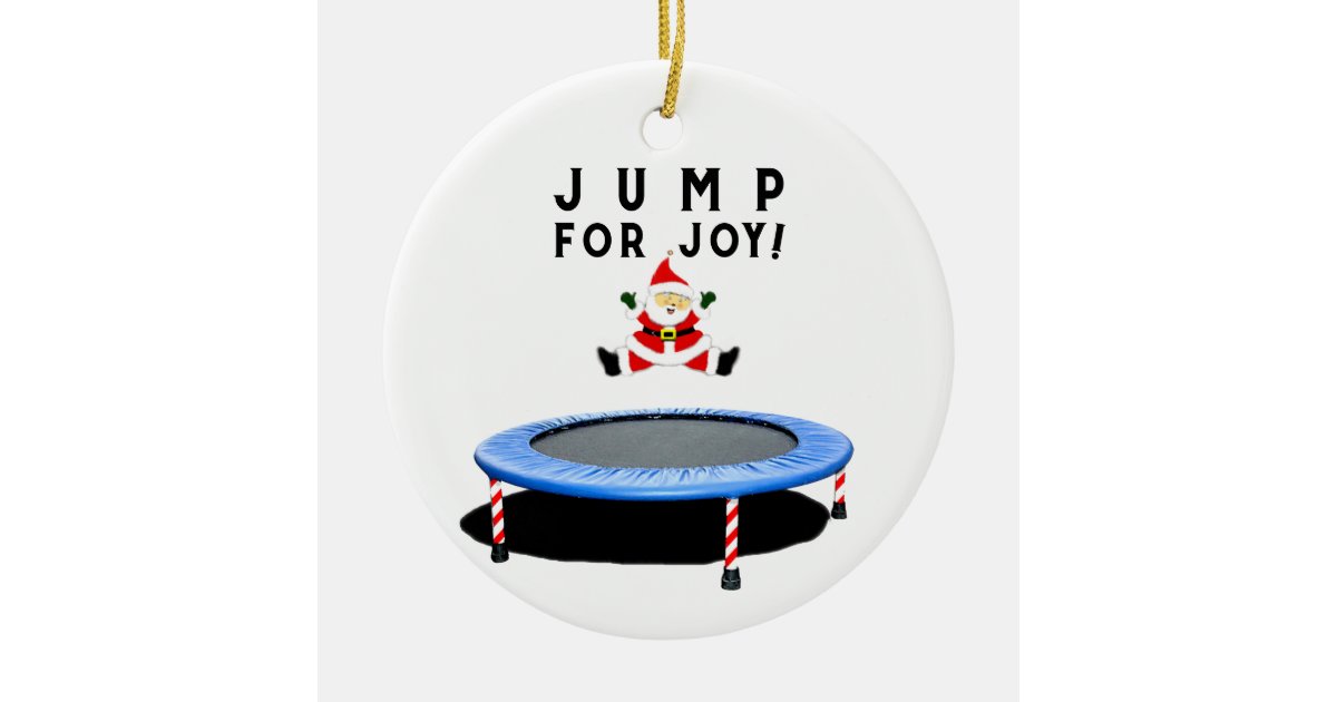 Trampoline Christmas Ornament 