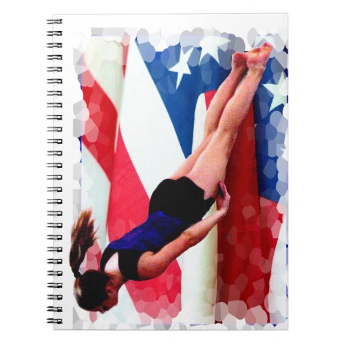 Trampoline Gymnast Notebook