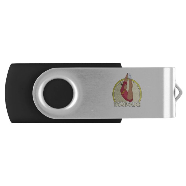 Trampoline Gymnastics Flash Drive (Front)