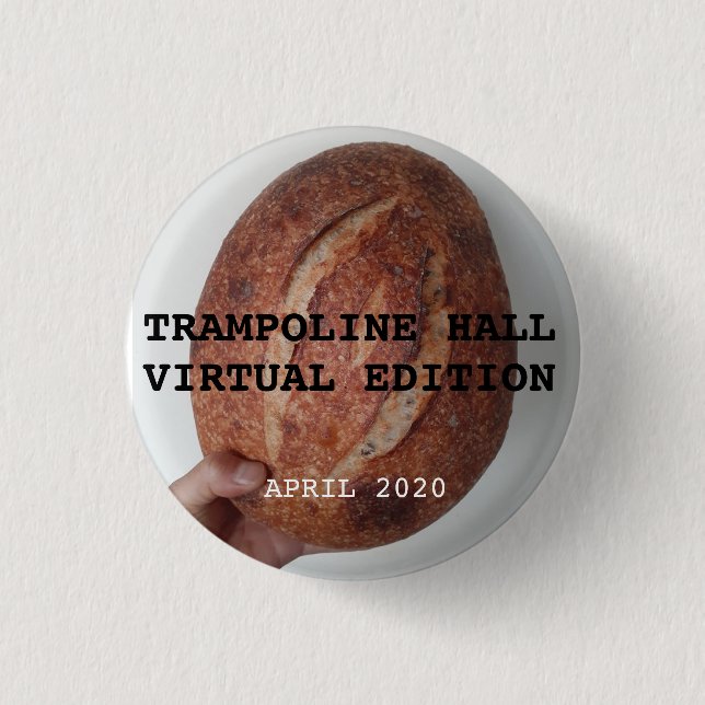 TRAMPOLINE HALL VIRTUAL EDITION BUTTON (Front)