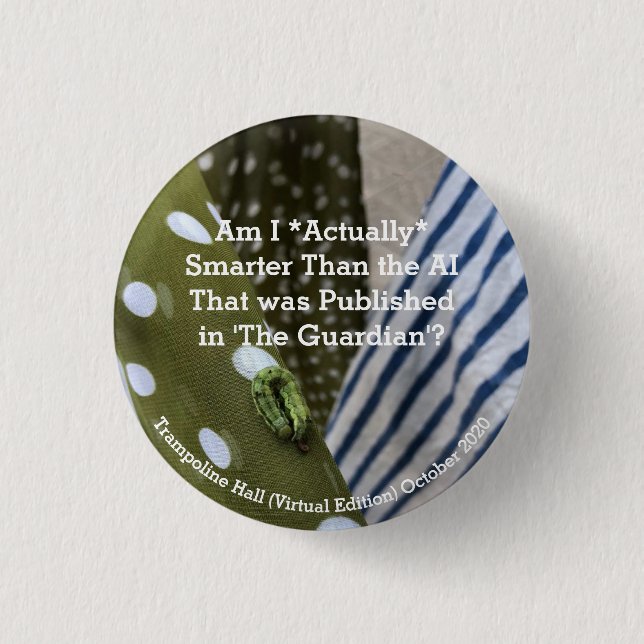 TRAMPOLINE HALL (Virtual Edition) - October 2020 Button (Front)