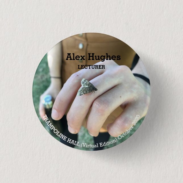 TRAMPOLINE HALL (Virtual Edition) - October 2020 Button (Front)