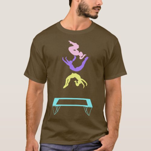 Trampoline Jumper and Tumbling Gift Trampolining T_Shirt