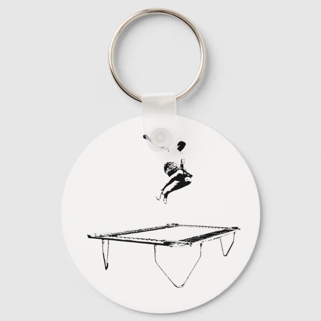 Trampoline Keychain (Front)