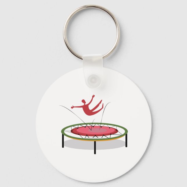 Trampoline Keychain (Front)