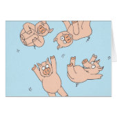 Trampoline Pigs (Front Horizontal)