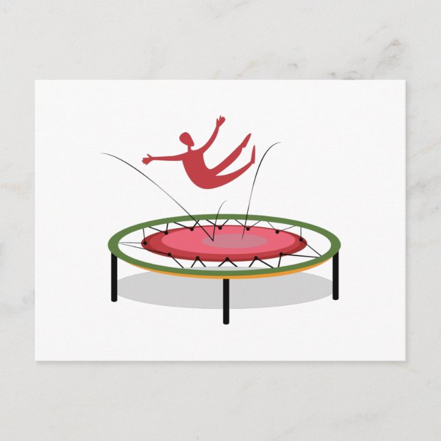 Trampoline Postcard (Front)